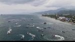 Foto: Meriahnya Pawai Merah Putih di Ambon