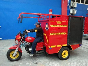 Surabaya Punya Unit PMK di Gang-gang Sempit, Seperti Apa?