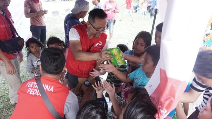 Lewat Posko Mobile, Pertamina Layani Korban Gempa di Pelosok