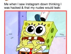 Meme Kocak Instagram Down Bertebaran
