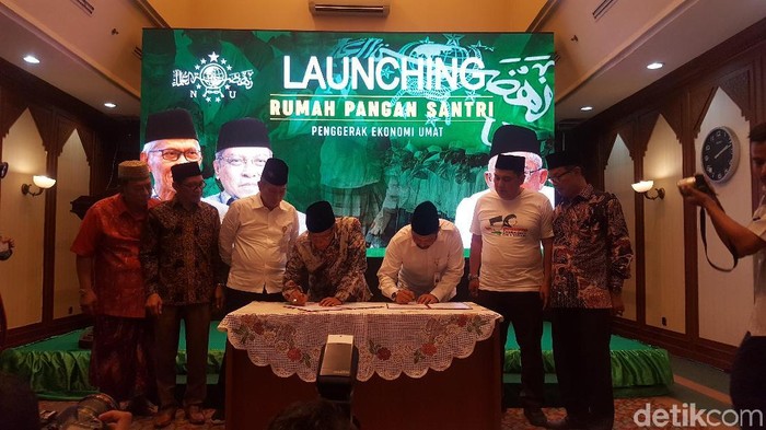 Luncurkan Rumah Pangan Santri, PBNU Ajak Bulog Kerja Sama