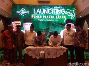 Luncurkan Rumah Pangan Santri, PBNU Ajak Bulog Kerja Sama