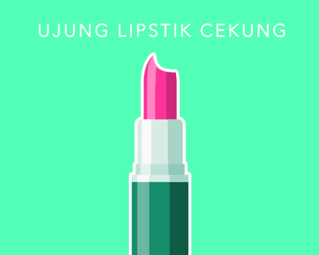 Tipe wanita yang memiliki ujung lipstik cekung merupakan pribadi yang sensitif dan pendiam, namun mereka bijaksana dan sangat berantusias. Antusiasme mereka terlihat dalam segala hal yang dilakukannya, itu pun terlihat dari cara mereka menekan lipstiknya. Foto: dok Wolipop