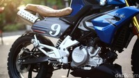 Perubahan ada di bagian kaki-kaki, spatbor, lampu-lampu, hingga frame.
