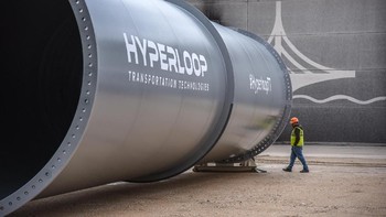 HyperloopTT menjadwalkan pada 2019 mendatang, kapsulnya akan siap untuk penumpang. Foto: HyperloopTT