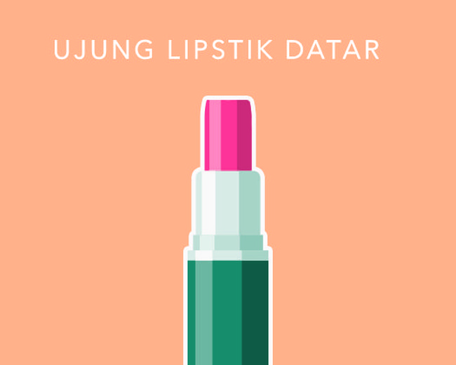 Mereka dengan ujung lipstik rata atau datar memiliki cara komunikasi yang baik dan bisa menjadi pendengar yang baik pula. Wanita ini sederhana dan sedikit konservatif, namun mereka dapat diandalkan dan kuat. Foto: dok Wolipop