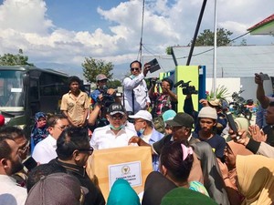Ketua DPR Desak Kemensos Tepat Sasaran Salurkan Bantuan Gempa Sulteng
