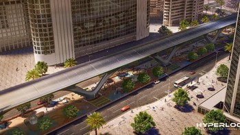 HyperloopTT sudah menjalin kerja sama dengan pengusaha dalam negeri untuk memboyong moda transportasi canggih ini ke Indonesia. Foto: HyperloopTT