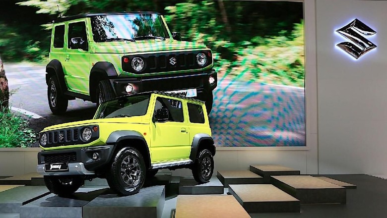 Suzuki Jimny di Paris Motor Show Foto: Pool (Autoevolution) Suzuki Jimny di Paris Motor Show Foto: Pool (Autoevolution)