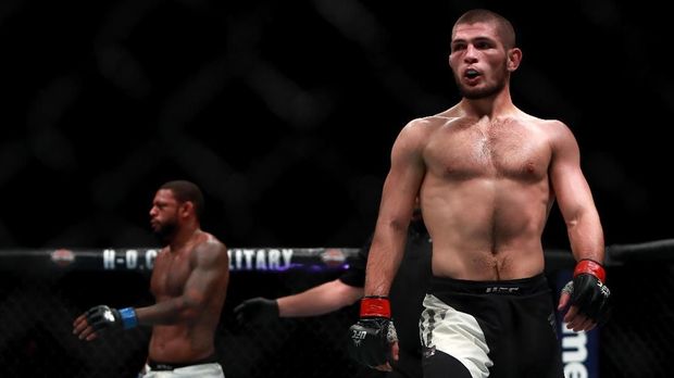 Khabib Nurmagomedov memiliki rekor sempurna dari 26 pertarungan MMA.