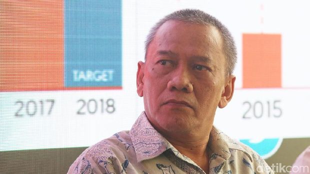 Sekum Gaikindo Kukuh Kumara dalam diskusi kendaraan listrik di Jakarta
