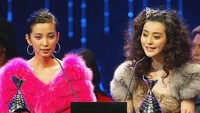 Fan Bingbing mengawali karier bersama saudarinya, Li Bingbing. Pool/China Pix/Getty Images.