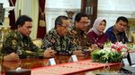 Momen Jokowi Terima Laporan BPK Semester I