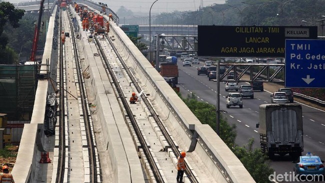 Duh! Operasi LRT Jabodebek Molor ke 2021