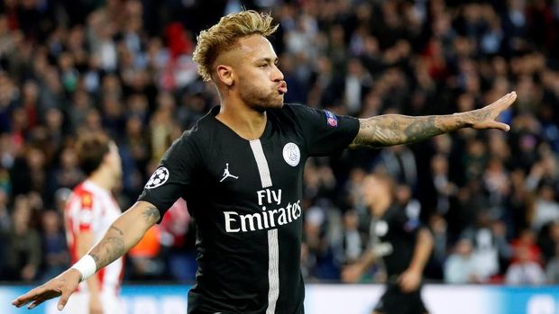 Akan Hadapi Man United, Pelatih PSG Harap Neymar Cepat Pulih