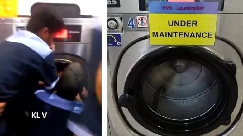 Masukkan Keponakan ke Mesin Cuci, Pria Malaysia Ditangkap Masukkan Keponakan ke Mesin Cuci, Pria Malaysia Ditangkap