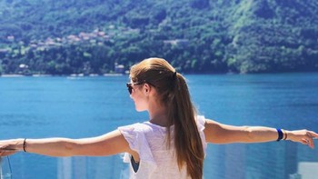 Jennifer pun kadang memajang foto saat liburan. Foto: Instagram