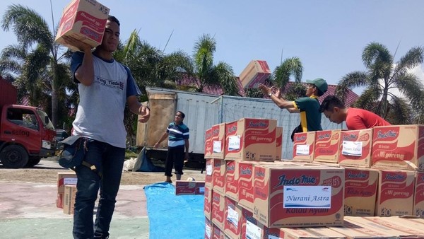 Bantuan untuk Korban Gempa Sulteng Terus Mengalir