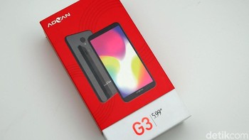 Inilah kemasan Advan G3. Foto: Amanda Rachmadita
