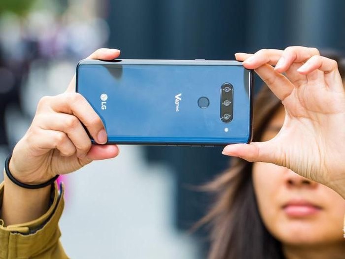 LG V40. Foto: Josh Miller/CNET LG V40. Foto: Josh Miller/CNET
