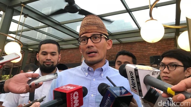 Sandi: Silakan Pemerintah Paparkan Data, Saya Percaya Masyarakat Sandi: Silakan Pemerintah Paparkan Data, Saya Percaya Masyarakat