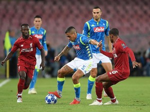 Jadwal Liga Champions: Liverpool vs Napoli, Barcelona vs Tottenham