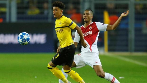 Jadon Sancho mulai dilirik timnas Inggris.