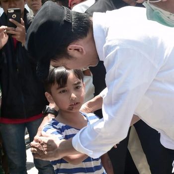 Jokowi saat bertemu Izrael / 