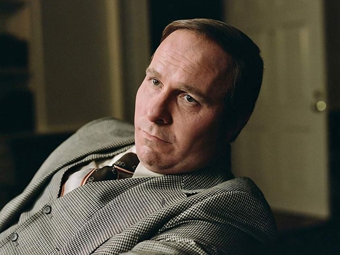 Christian Bale Christian Bale saat tampil sebagai Dick Cheney di film Vice.