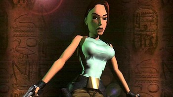 Lara Croft tanpa busana. Siapa yang tidak kesemsem dengan Lara di awal kemunculannya pada game Tomb Raider era PS1. Saking populernya Lara, ada kabar bohong bahwa ia bisa dimainkan tanpa busana dengan kode tertentu. (Foto: nocookie.net)