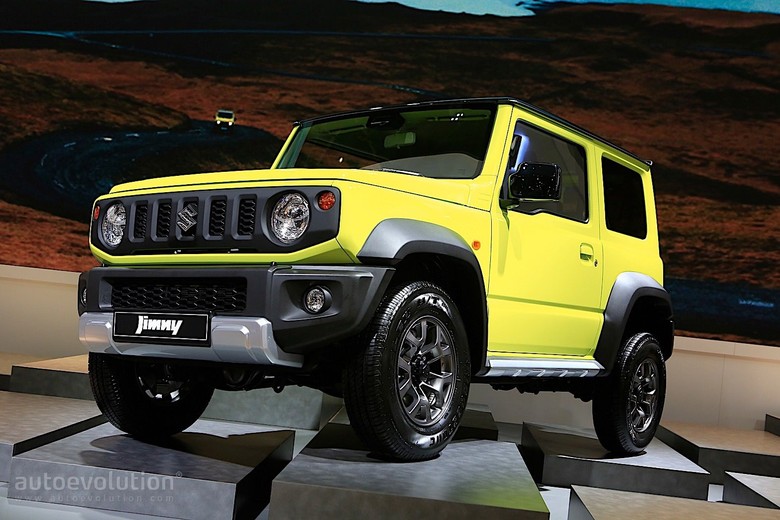 Suzuki Jimny. Foto: Pool (Autoevolution) Suzuki Jimny. Foto: Pool (Autoevolution)