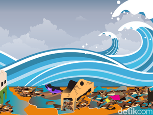 Tsunami 3 Meter Terjang Jepang
