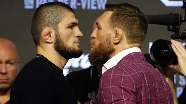 Conor McGregor vs Khabib Nurmagomedov akan digelar di Las Vegas, Amerika Serikat.