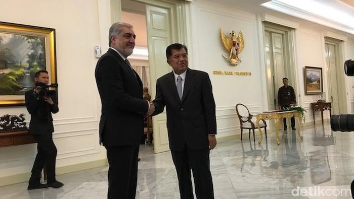 Wapres JK Temui Kepala Eksekutif Afghanistan