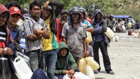 Antrean bahan bakar minyak ini pun berlangsung dengan tertib.
