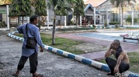 Dari 581 penghuni, 515 di antaranya kabur pasca gempa bumi.