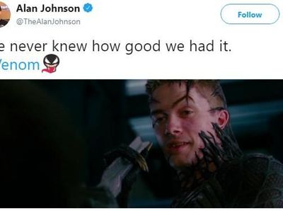Reaksi Kocak Netizen Komentari Film Venom