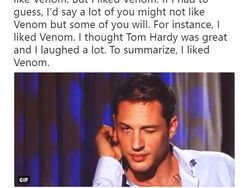 Reaksi Kocak Netizen Komentari Film Venom