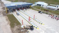 Perkiraan lalu lintas harian rata-rata tol ini pada awal operasi mencapai 11.793 kendaraan. Foto: Dok.Istimewa/Hutama Karya