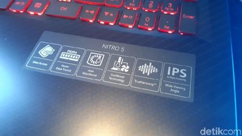 Acer membanderol Predator Helios 500 dengan harga Rp 39.999.000. (Foto: detikINET/Virgina Maulita Putri)