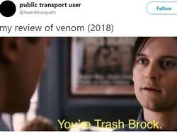 Reaksi Kocak Netizen Komentari Film Venom