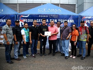 Aktivis 98 Kirim Bantuan Sulteng Lewat CT ARSA Foundation