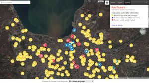 Pantau Kota Palu Terkini dan Posko Pengungsian Lewat Google Maps