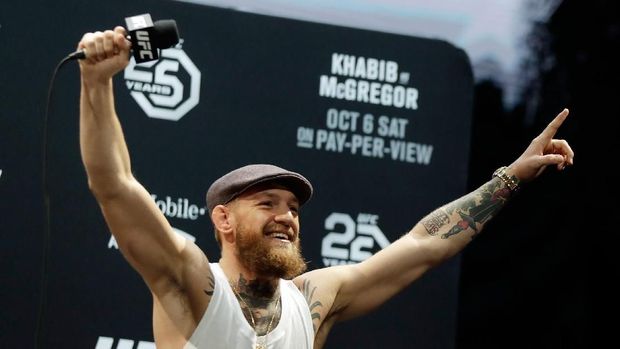 Conor McGregor sudah absen dua tahun dari ring UFC sebelum menghadapi Khabib Nurmagomedov.