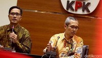 KPK pun kemudian menetapkan Setiyono bersama tiga orang lainnya sebagai tersangka kasus suap terkait proyek pada Dinas Koperasi dan Usaha Mikro Pemkot Pasuruan, Jumat (5/10/2018).