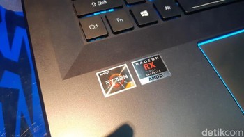 Untuk penyimpanan tersedia HDD berkapasitas 1TB dan SSD berkapasitas 256GB yang dapat di-upgrade hingga 512GB.  (Foto: detikINET/Virgina Maulita Putri)