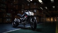 Soal desain, motor ini akan memiliki frame seperti CB650F namun lebih tinggi dan hanya memiliki single seater. Foto: Pool (Motorcycle)