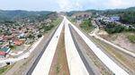 Tembus Bukit, Ini Penampakan Tol Bakauheni-Terbanggi Besar