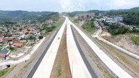 Tol ini nantinya akan terhubung dengan tol di Palembang yang saat ini juga sedang dalam tahap pembangunan. Foto: Dok.Istimewa/Hutama Karya