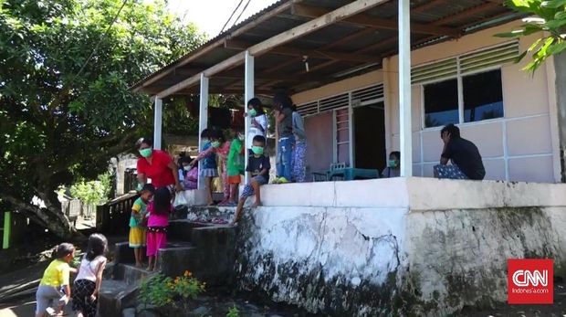 Gamalama Terus Bergemuruh, Warga Kelurahan Terdampak Was-was